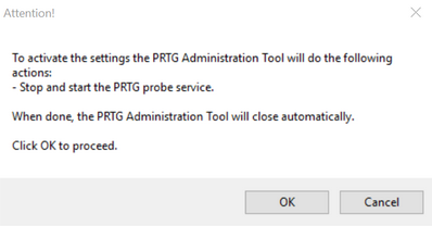PRTG Administration Tool: Restart Services PRTG Administration Tool: Restart Services