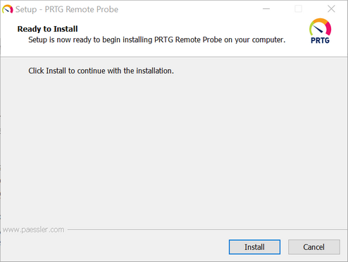PRTG Remote Probe Setup Ready to Install&nbsp;